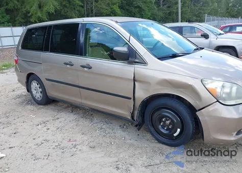 2006 Honda Odyssey Lx z USA, uszkodzony, nr VIN 5FNRL38206B086779